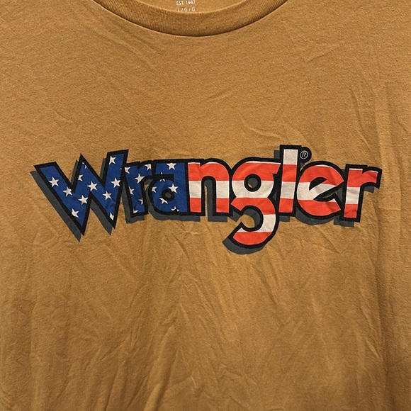 Wrangler vintage classic tee size large - Picture 3 of 4